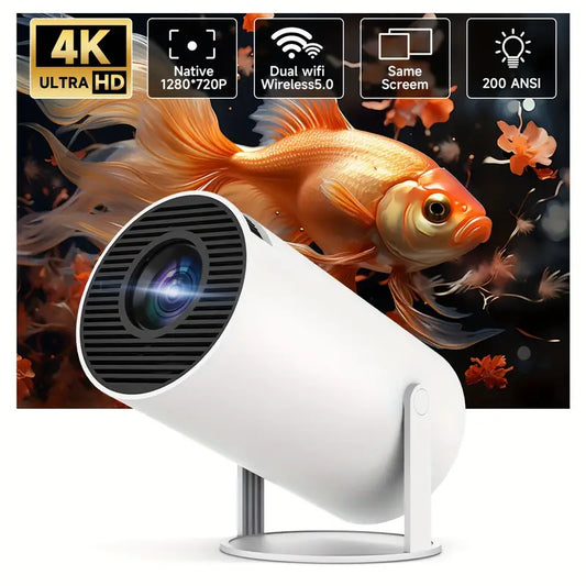 HY300 Mini Projector 4K Android 11